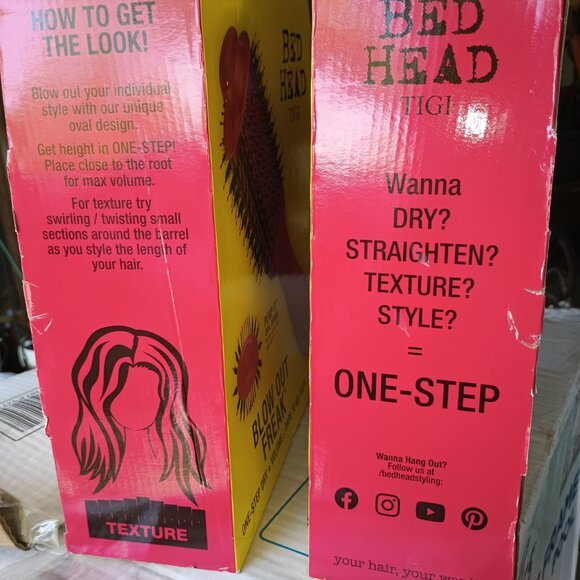 NEW TIGI Bed Head Blow Out Freak One Step Hair Dryer and Volumizer Hot A… - Picture 7 of 8
